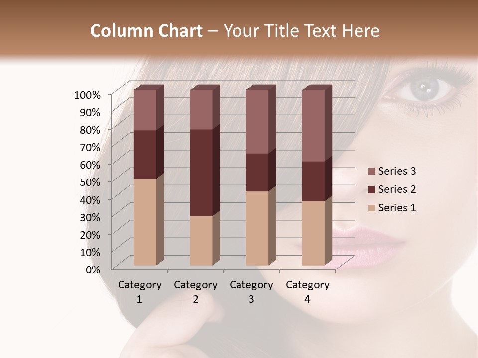 Eyebrow Color Adult PowerPoint Template