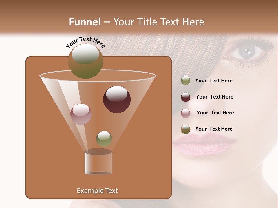 Eyebrow Color Adult PowerPoint Template