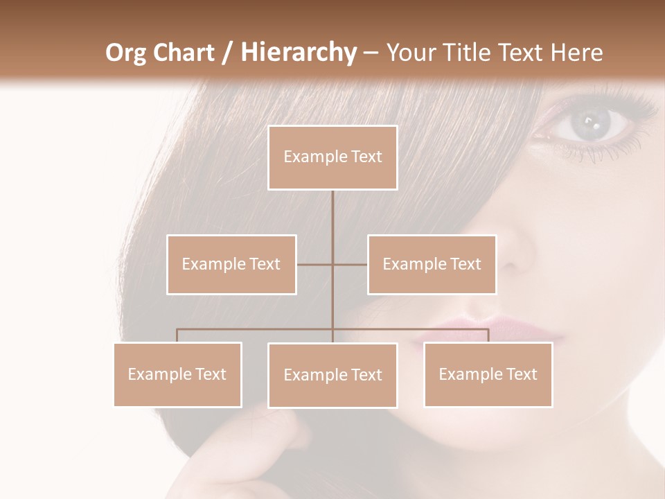 Eyebrow Color Adult PowerPoint Template
