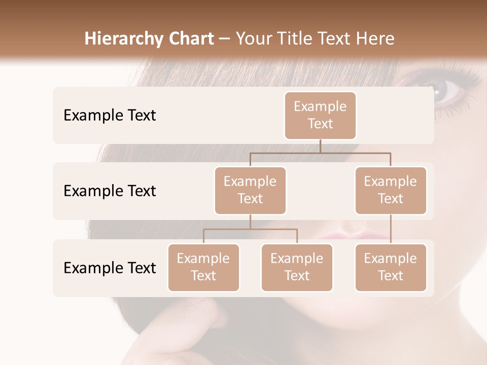 Eyebrow Color Adult PowerPoint Template