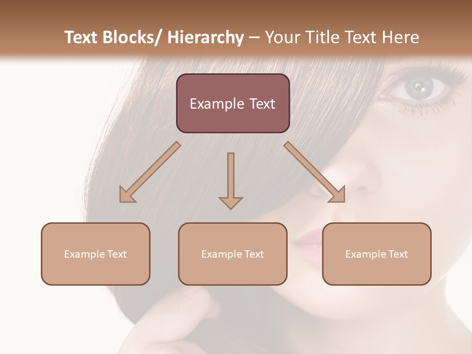 Eyebrow Color Adult PowerPoint Template