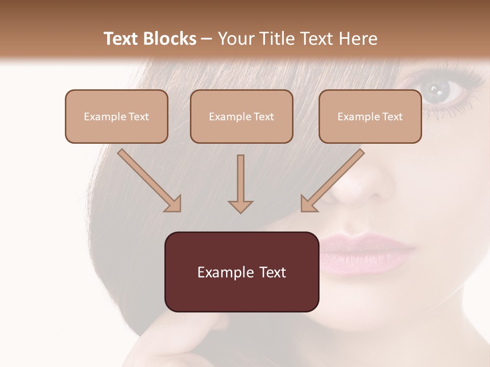 Eyebrow Color Adult PowerPoint Template