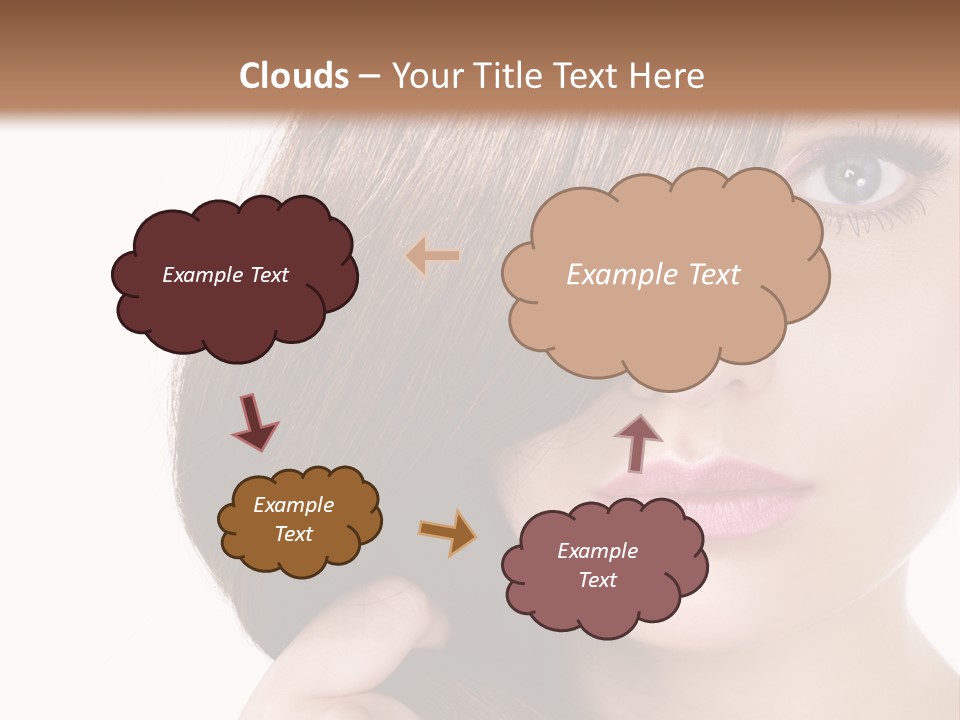 Eyebrow Color Adult PowerPoint Template