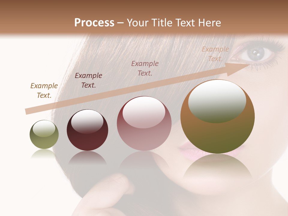 Eyebrow Color Adult PowerPoint Template