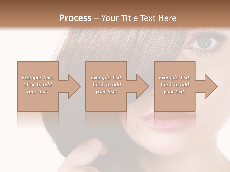 Eyebrow Color Adult PowerPoint Template