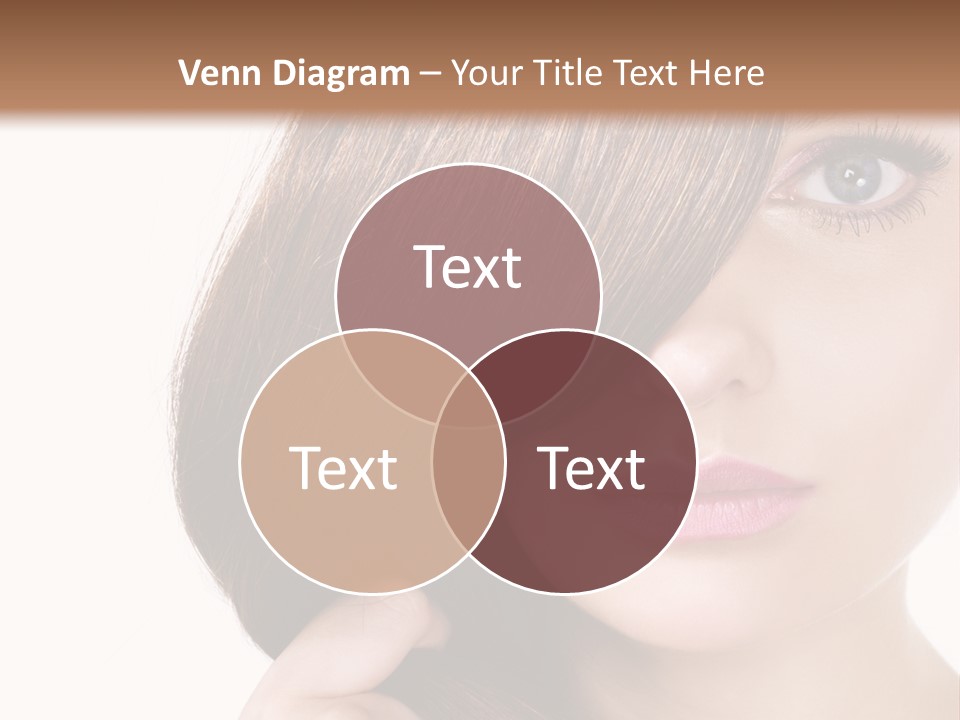 Eyebrow Color Adult PowerPoint Template