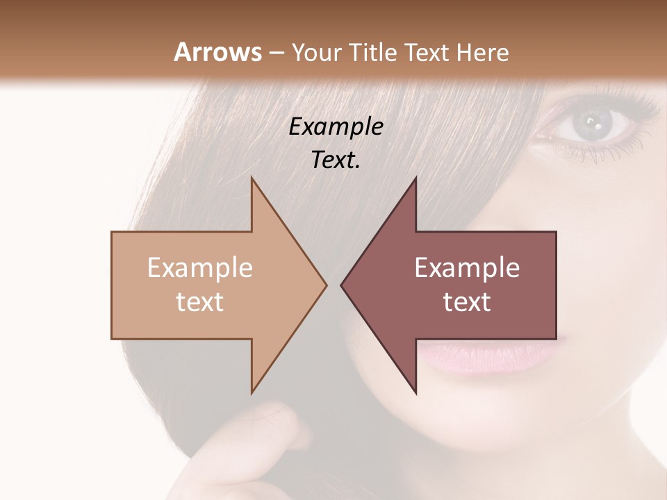 Eyebrow Color Adult PowerPoint Template