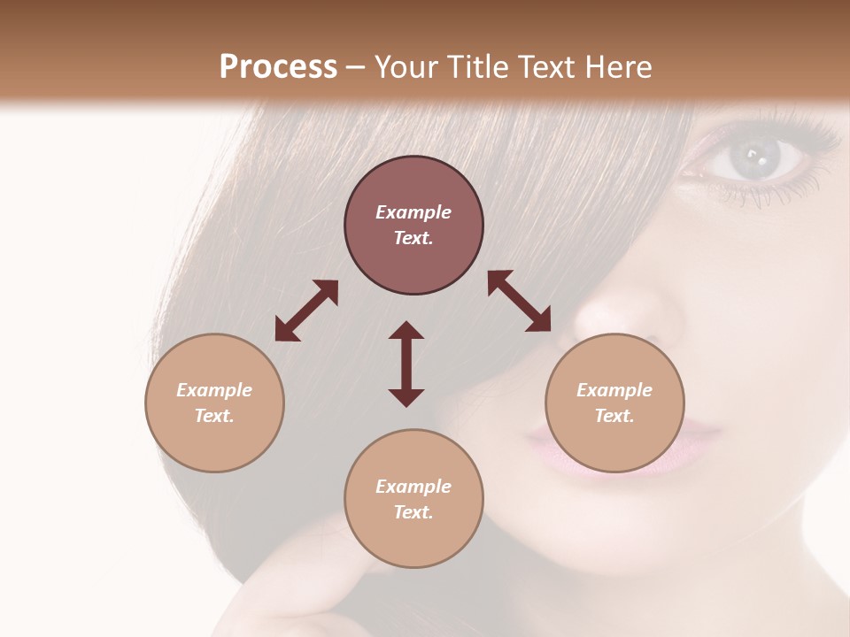 Eyebrow Color Adult PowerPoint Template