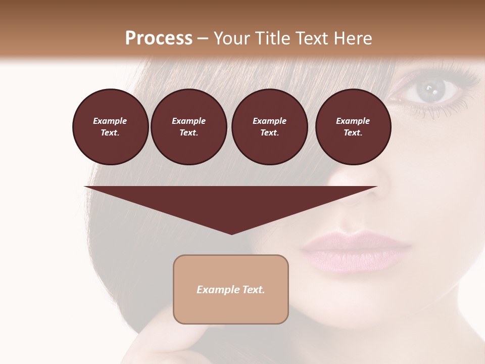 Eyebrow Color Adult PowerPoint Template