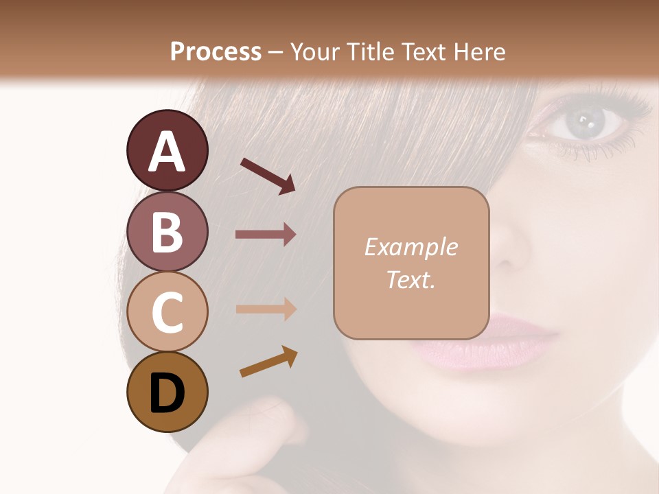 Eyebrow Color Adult PowerPoint Template