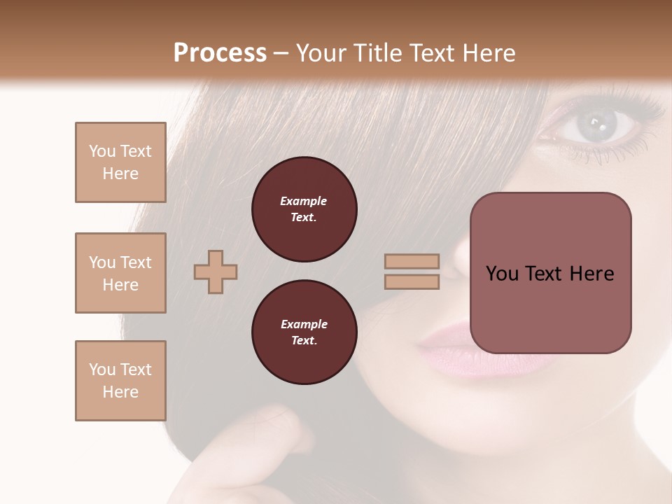 Eyebrow Color Adult PowerPoint Template