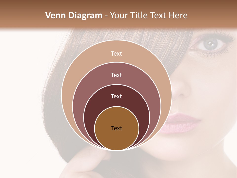 Eyebrow Color Adult PowerPoint Template
