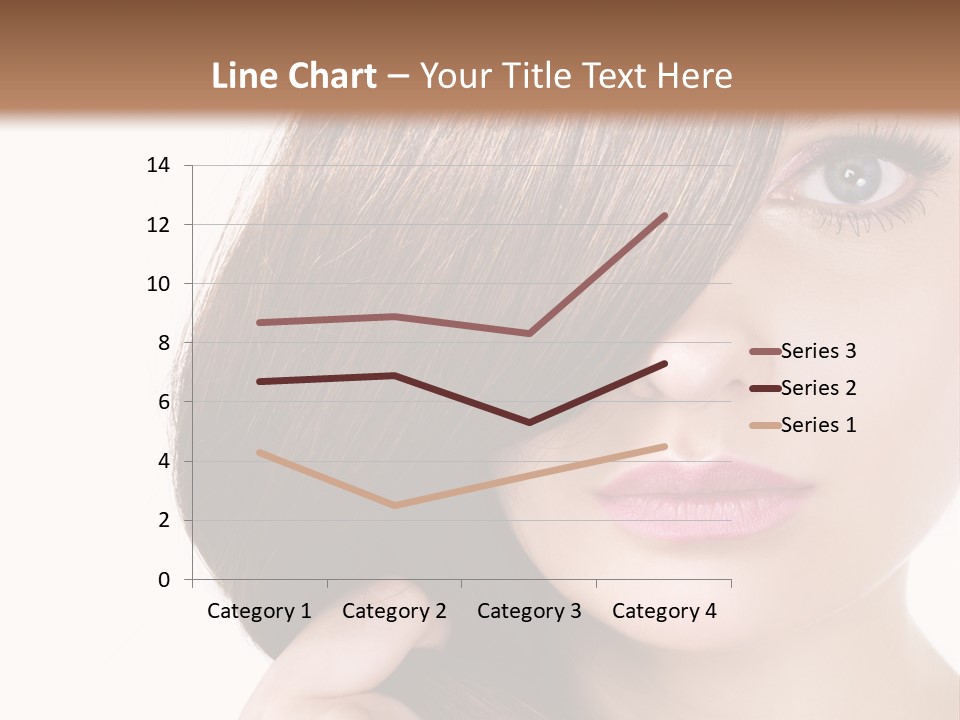 Eyebrow Color Adult PowerPoint Template