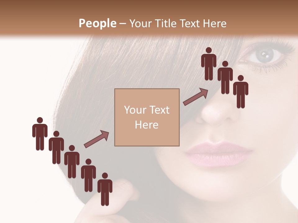 Eyebrow Color Adult PowerPoint Template