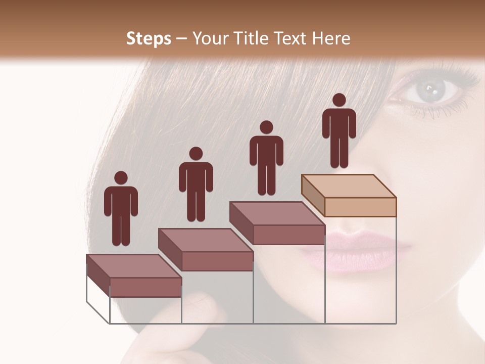 Eyebrow Color Adult PowerPoint Template