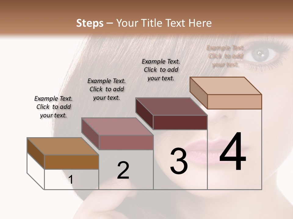 Eyebrow Color Adult PowerPoint Template