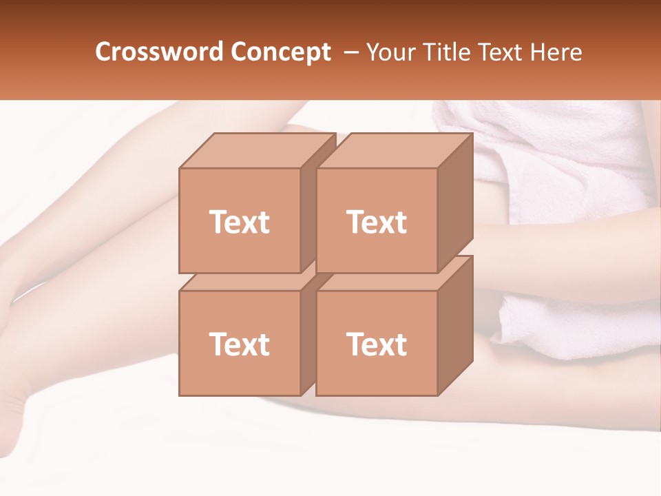 Alone Hands Clean PowerPoint Template