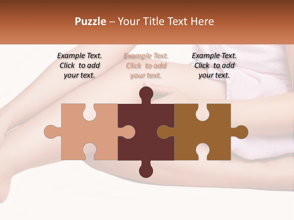 Alone Hands Clean PowerPoint Template