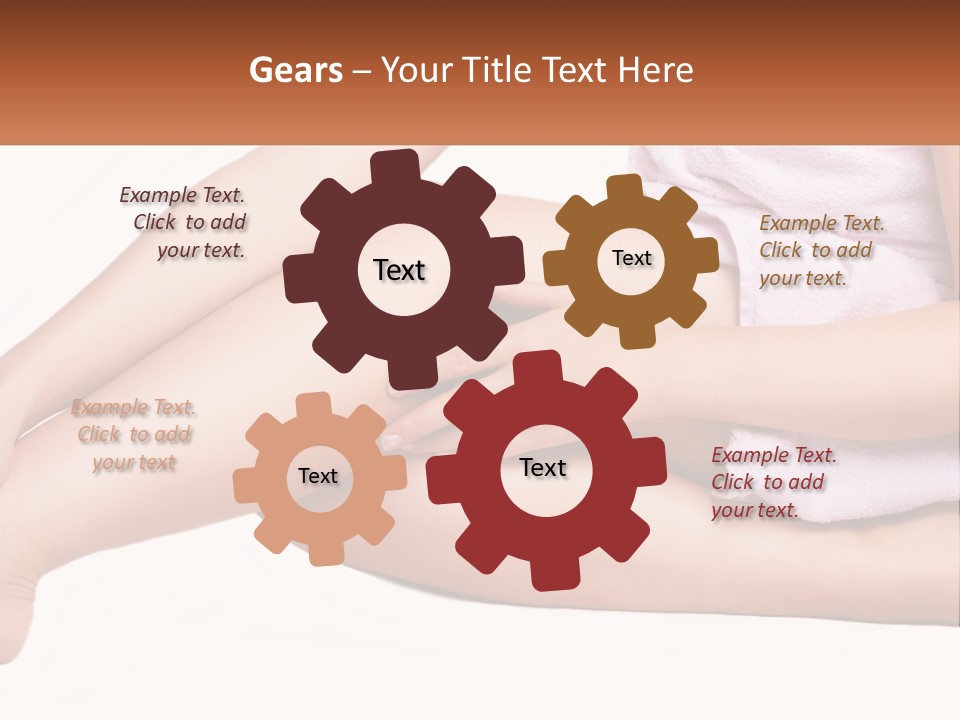 Alone Hands Clean PowerPoint Template