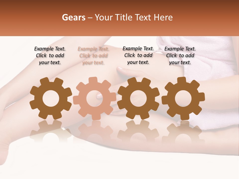 Alone Hands Clean PowerPoint Template