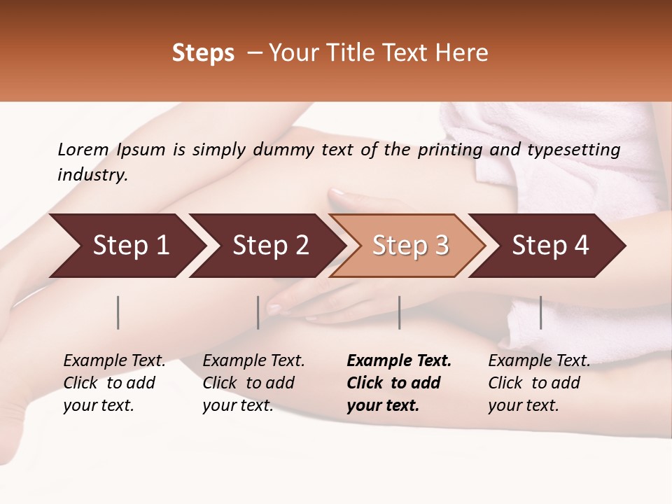 Alone Hands Clean PowerPoint Template