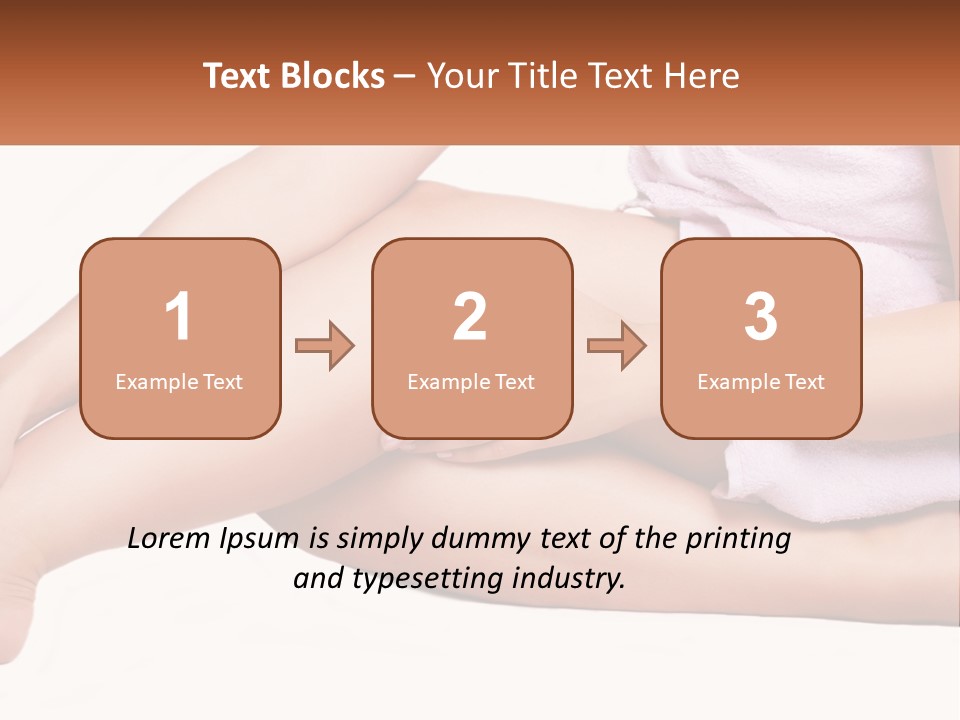 Alone Hands Clean PowerPoint Template