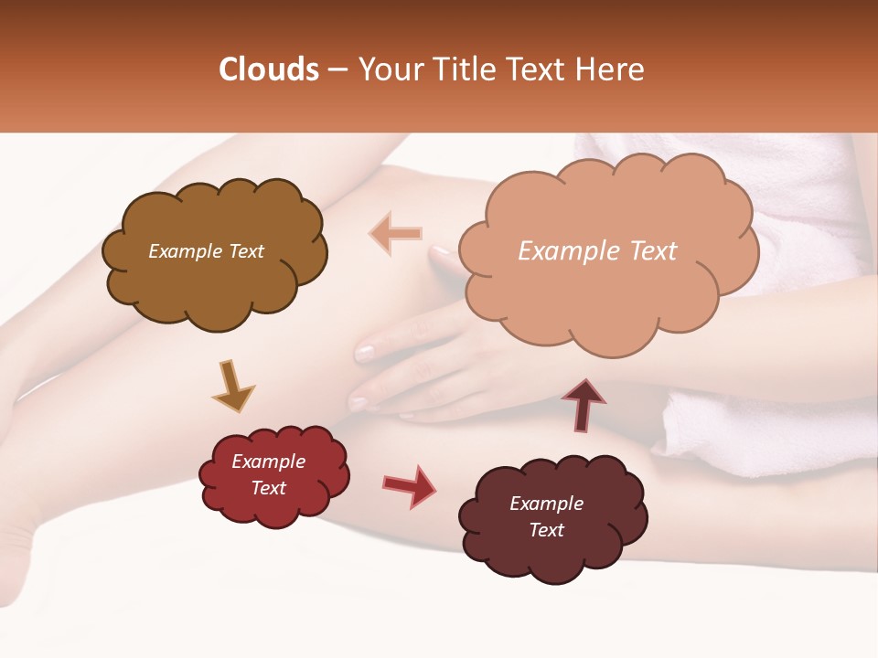 Alone Hands Clean PowerPoint Template