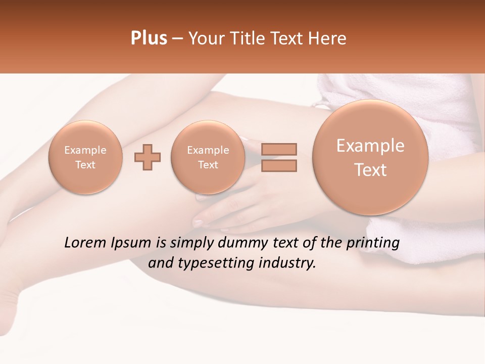 Alone Hands Clean PowerPoint Template