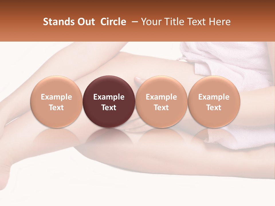 Alone Hands Clean PowerPoint Template