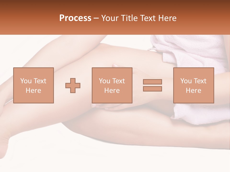 Alone Hands Clean PowerPoint Template