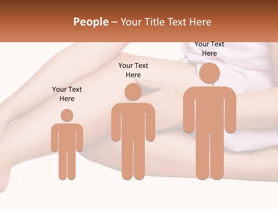 Alone Hands Clean PowerPoint Template