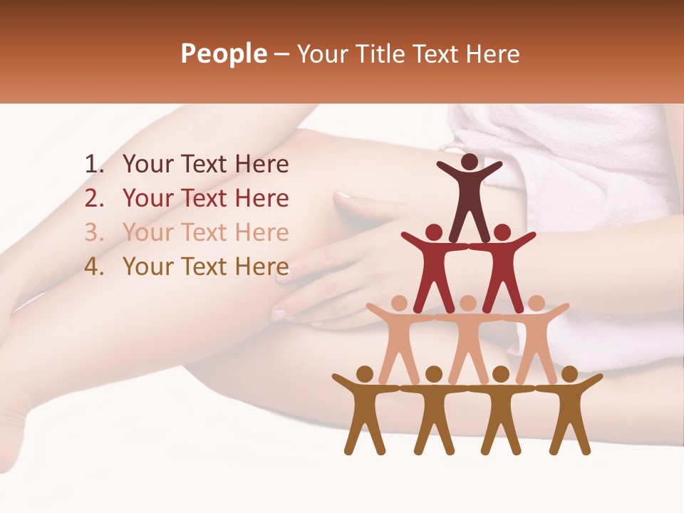 Alone Hands Clean PowerPoint Template