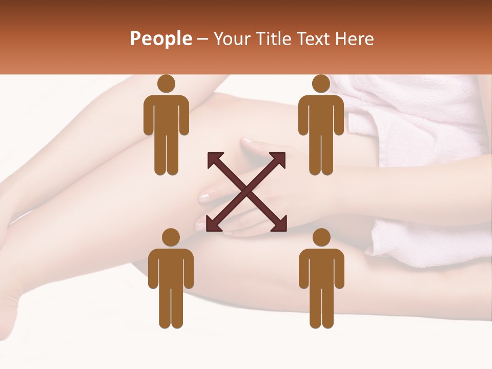 Alone Hands Clean PowerPoint Template