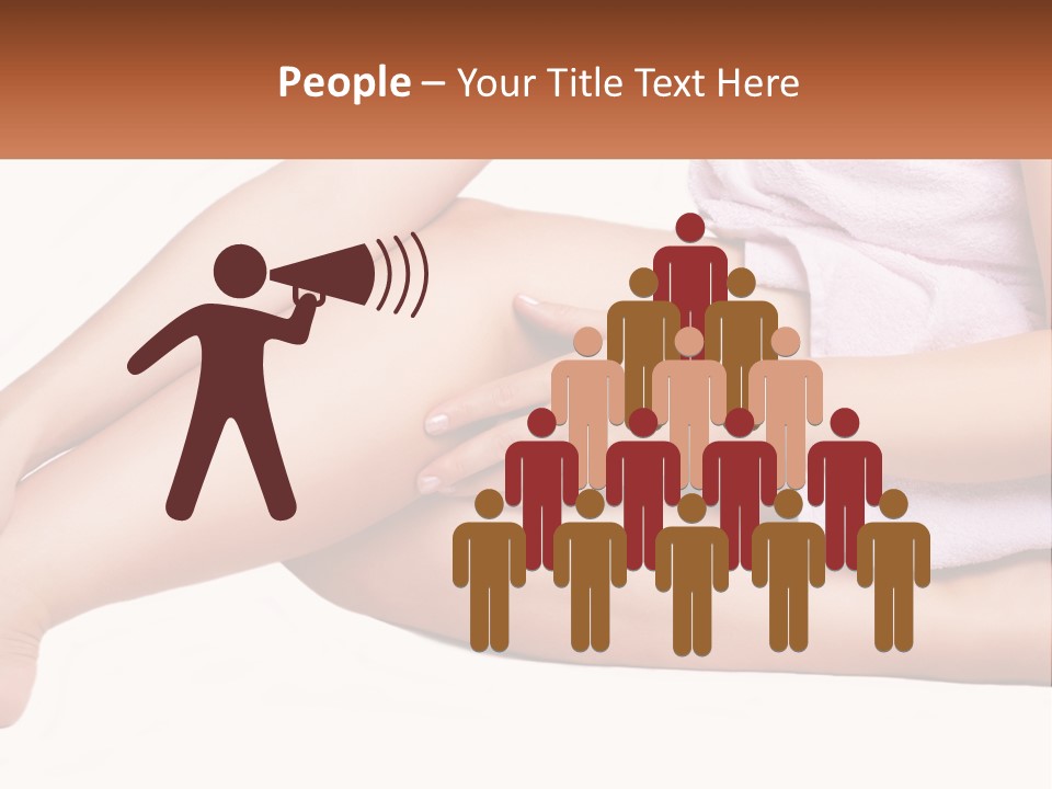 Alone Hands Clean PowerPoint Template