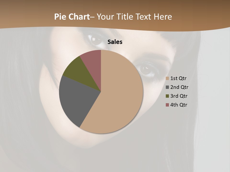 Brown Cut Style PowerPoint Template