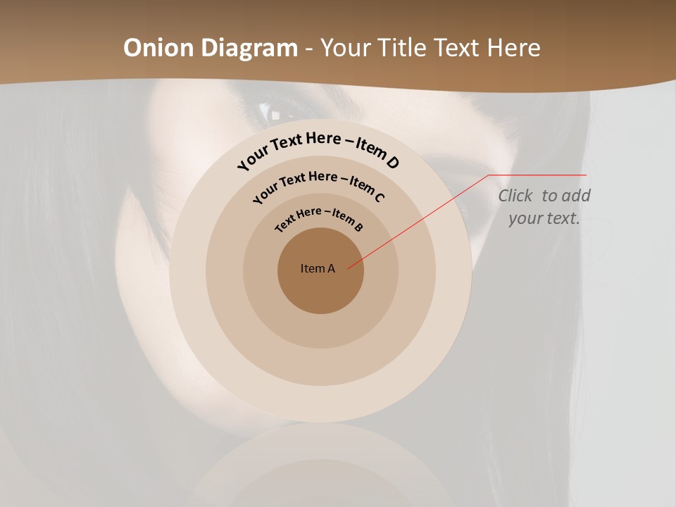 Brown Cut Style PowerPoint Template