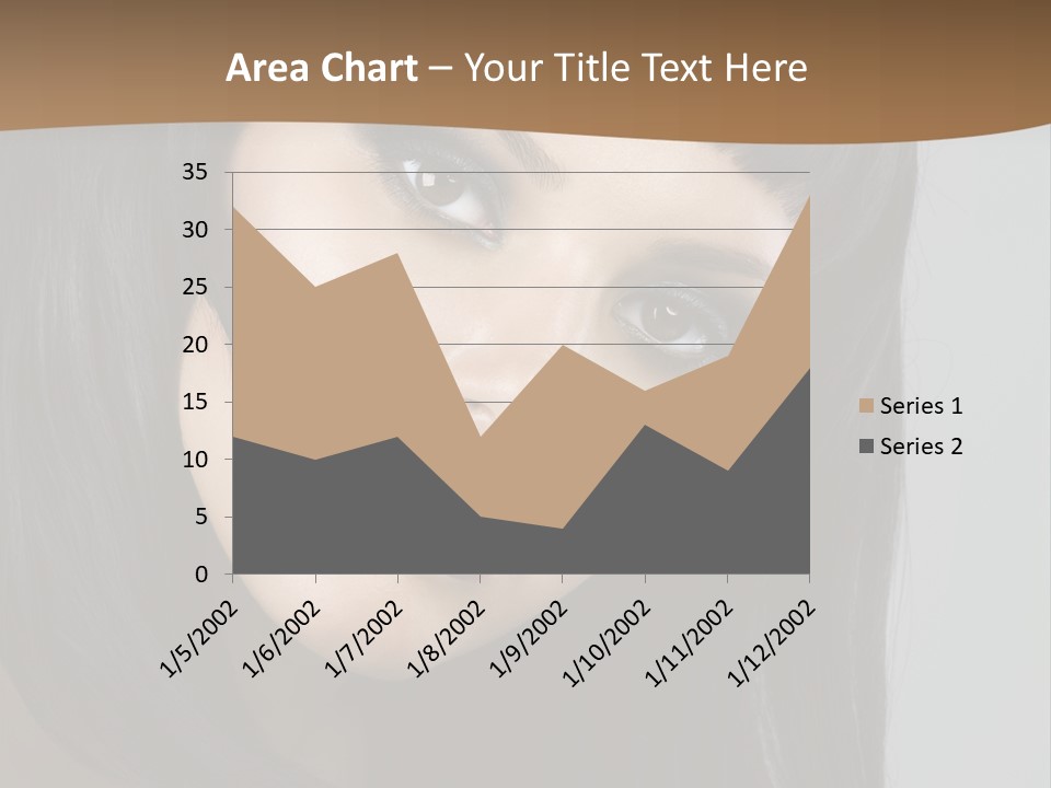 Brown Cut Style PowerPoint Template