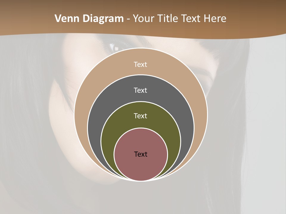 Brown Cut Style PowerPoint Template