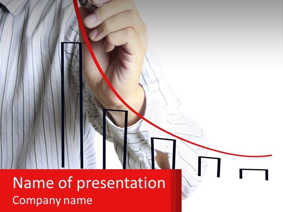 Stock Success Graph PowerPoint Template