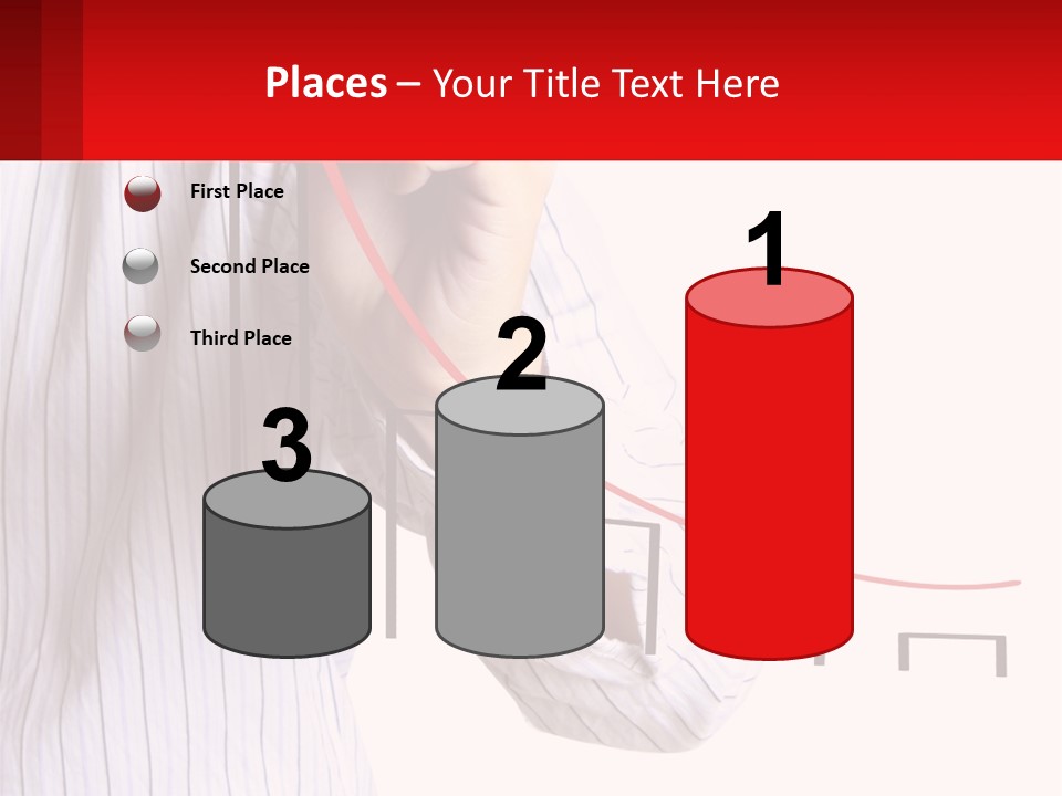 Stock Success Graph PowerPoint Template