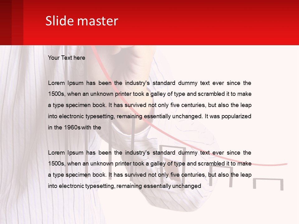 Stock Success Graph PowerPoint Template