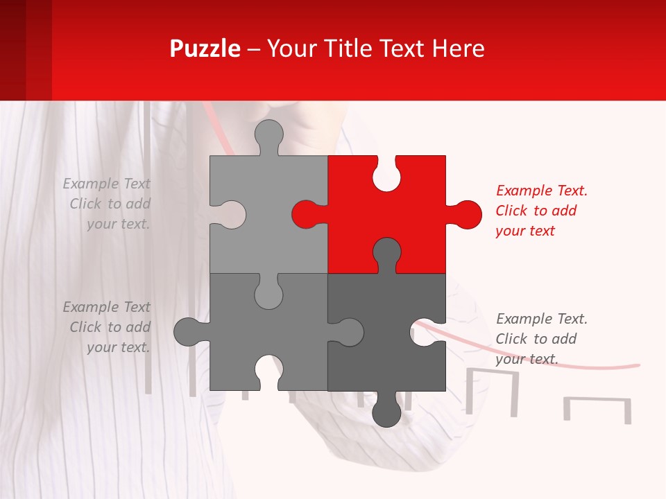 Stock Success Graph PowerPoint Template