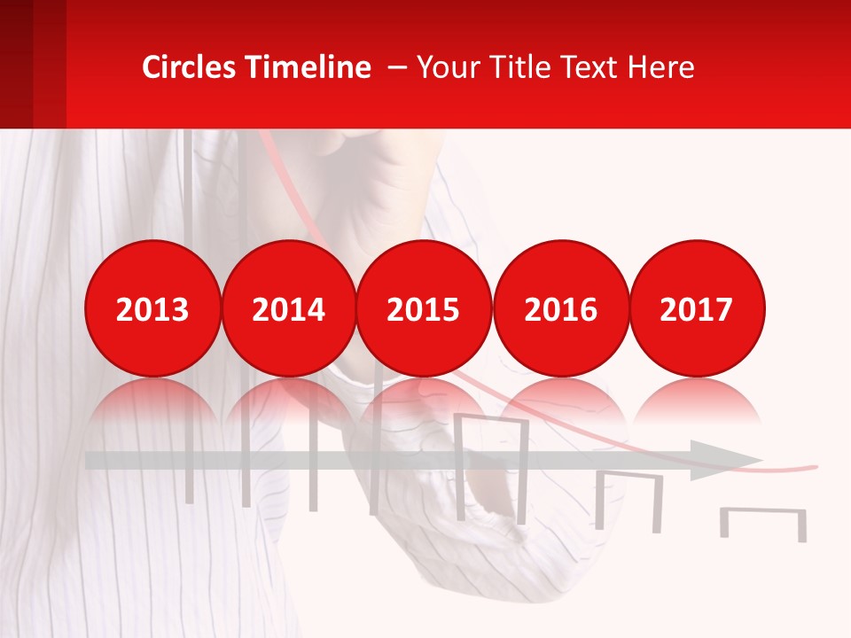 Stock Success Graph PowerPoint Template