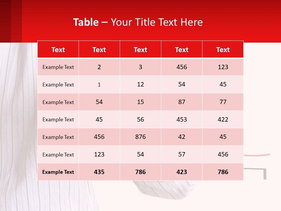 Stock Success Graph PowerPoint Template