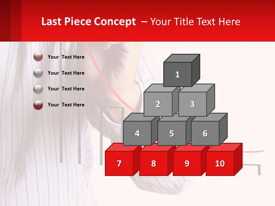 Stock Success Graph PowerPoint Template