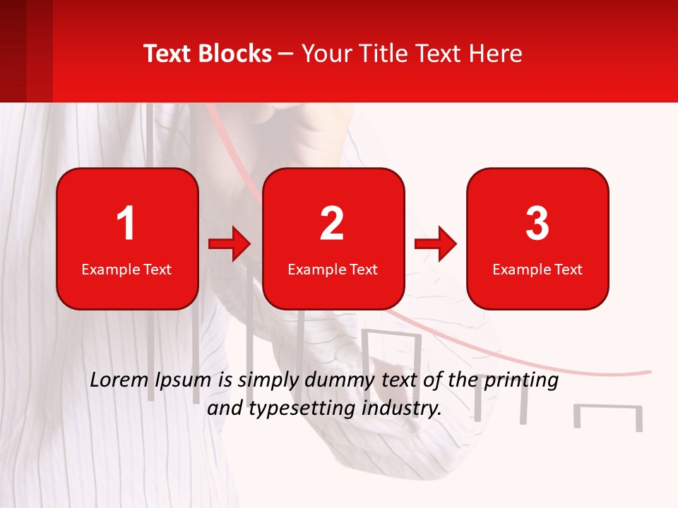 Stock Success Graph PowerPoint Template