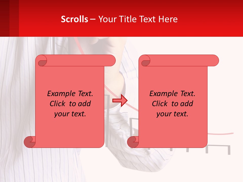 Stock Success Graph PowerPoint Template