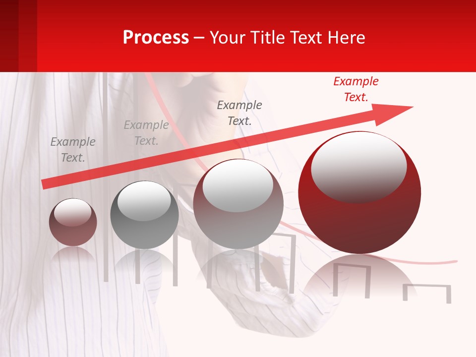 Stock Success Graph PowerPoint Template