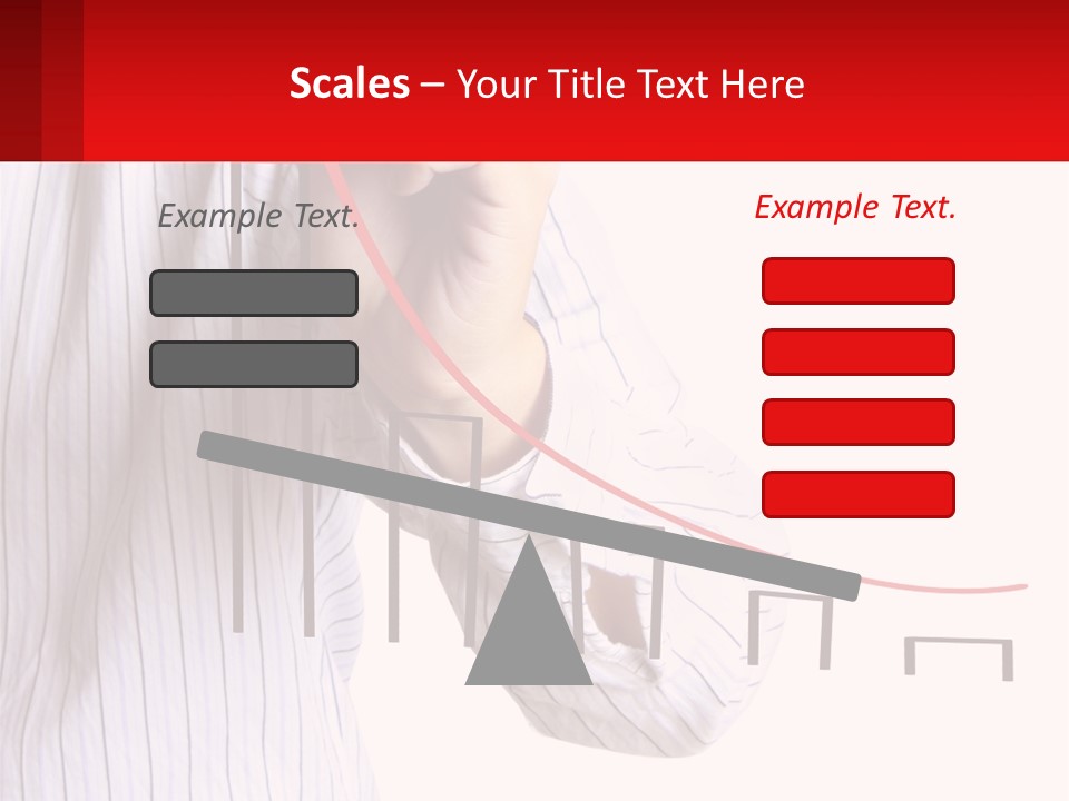 Stock Success Graph PowerPoint Template