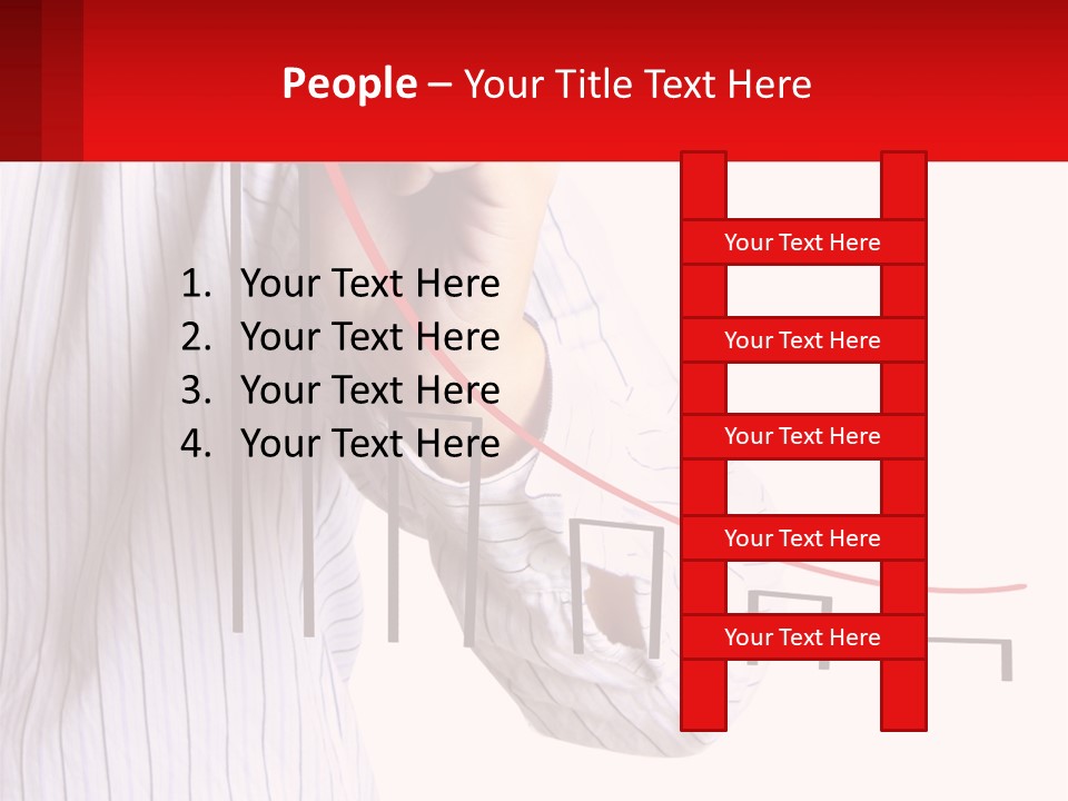 Stock Success Graph PowerPoint Template